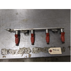 34G116 Fuel Injectors Set With Rail From 2016 Hyundai Elantra  2.0 353102E000