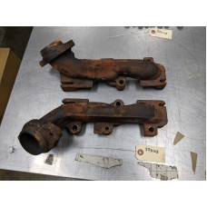 37D108 Exhaust Manifold Pair Set From 2006 Jeep Liberty  3.7 53023695AA