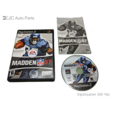 Madden NFL 2007 Sony PlayStation 2 Complete in Box
