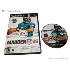 Madden NFL 2006 Sony PlayStation 2 Disk and Case