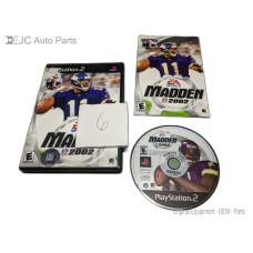 Madden NFL 2002 Sony PlayStation 2 Complete in Box