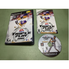 Triple Play 2002 Sony PlayStation 2 Complete in Box