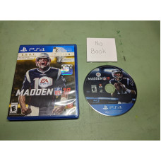 Madden NFL 18 Sony PlayStation 4 Cartridge and Case