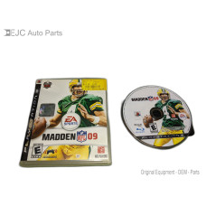 Madden 2009 Sony PlayStation 3 Disk and Case