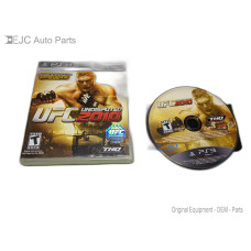 UFC Undisputed 2010 Sony PlayStation 3 Disk and Case