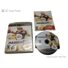 Madden NFL 11 Sony PlayStation 3 Complete in Box