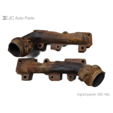 72V016 Exhaust Manifold Pair Set For 05-12 Jeep Liberty  3.7 53023696AA