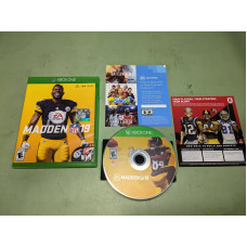 Madden NFL 19 Microsoft XBoxOne Complete in Box