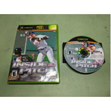 Inside Pitch 2003 Microsoft XBox Disk and Case