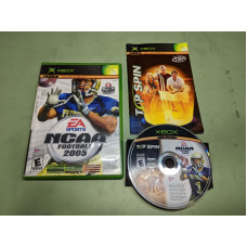 NCAA Football 2005 Top Spin Combo Microsoft XBox Complete in Box