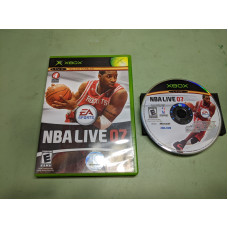 NBA Live 2007 Microsoft XBox Cartridge and Case