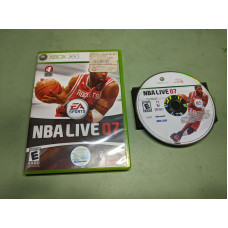 NBA Live 2007 Microsoft XBox360 Disk and Case