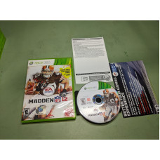 Madden NFL 12 Microsoft XBox360 Complete in Box