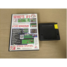 Bill Walsh College Football Sega Genesis Cartridge and Case Bill Walsh College Football Sega Genesis Cartridge and Case