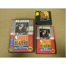 Bulls Vs Blazers and the NBA Playoffs (Limited Edition) Sega Genesis Bulls Vs Blazers and the NBA Playoffs (Limited Edition) Sega Genesis