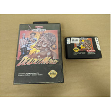 Deadly Moves Sega Genesis Cartridge and Case Deadly Moves Sega Genesis Cartridge and Case