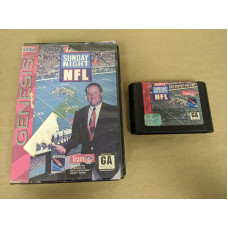 ESPN Sunday Night NFL Sega Genesis Cartridge and Case ESPN Sunday Night NFL Sega Genesis Cartridge and Case