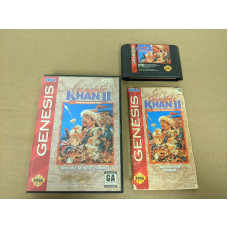 Genghis Khan II Clan of the Gray Wolf Sega Genesis Complete in Box Genghis Khan II Clan of the Gray Wolf Sega Genesis Complete in Box