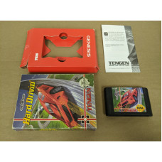 Hard Drivin' [Cardboard Box] Sega Genesis Complete in Box