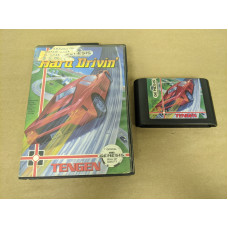 Hard Drivin Sega Genesis Cartridge and Case Hard Drivin Sega Genesis Cartridge and Case