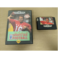 Joe Montana II Sports Talk Football Sega Genesis Cartridge and Case Joe Montana II Sports Talk Football Sega Genesis Cartridge and Case