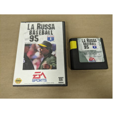 La Russa Baseball 95 Sega Genesis Cartridge and Case La Russa Baseball 95 Sega Genesis Cartridge and Case