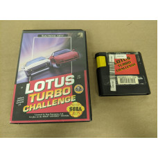 Lotus Turbo Challenge Sega Genesis Cartridge and Case Lotus Turbo Challenge Sega Genesis Cartridge and Case