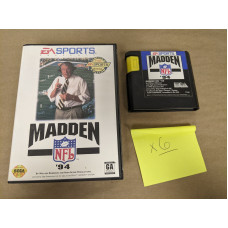 Madden NFL '94 Sega Genesis Cartridge and Case Madden NFL '94 Sega Genesis Cartridge and Case