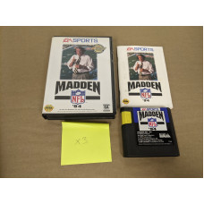Madden NFL '94 Sega Genesis Cartridge and Case Book Madden NFL '94 Sega Genesis Cartridge and Case Book