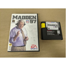 Madden 97 Sega Genesis Cartridge and Case Madden 97 Sega Genesis Cartridge and Case