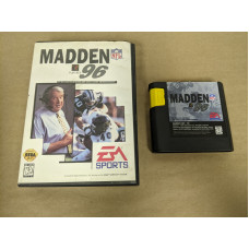Madden NFL 96 Sega Genesis Cartridge and Case Madden NFL 96 Sega Genesis Cartridge and Case