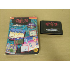 Menacer: 6-Game Cartridge Sega Genesis Cartridge and Case Menacer: 6-Game Cartridge Sega Genesis Cartridge and Case