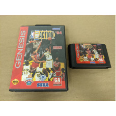 NBA Action 94 Sega Genesis Cartridge and Case NBA Action 94 Sega Genesis Cartridge and Case