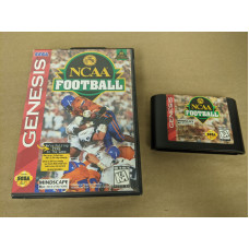 NCAA Football Sega Genesis Cartridge and Case NCAA Football Sega Genesis Cartridge and Case
