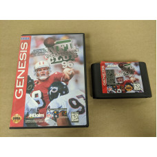 NFL Quarterback Club 96 Sega Genesis Cartridge and Case NFL Quarterback Club 96 Sega Genesis Cartridge and Case