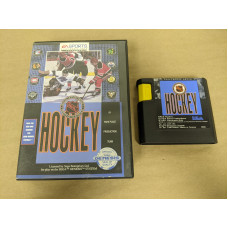 NHL Hockey Sega Genesis Cartridge and Case NHL Hockey Sega Genesis Cartridge and Case