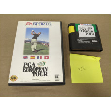PGA European Tour Sega Genesis Cartridge and Case PGA European Tour Sega Genesis Cartridge and Case