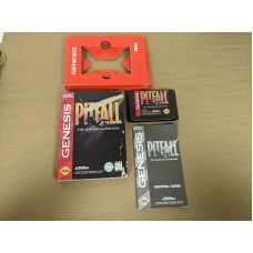 Pitfall Mayan Adventure [Cardboard Box] Sega Genesis Complete in Box