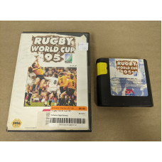 Rugby World Cup 95 Sega Genesis Cartridge and Case Rugby World Cup 95 Sega Genesis Cartridge and Case