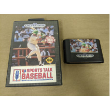 Sports Talk Baseball Sega Genesis Cartridge and Case Sports Talk Baseball Sega Genesis Cartridge and Case
