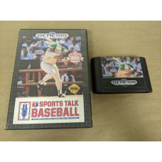 Sports Talk Baseball Sega Genesis Cartridge and Case Sports Talk Baseball Sega Genesis Cartridge and Case
