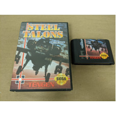 Steel Talons Sega Genesis Cartridge and Case