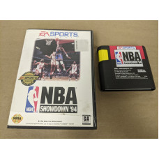 NBA Showdown 94 Sega Genesis Cartridge and Case