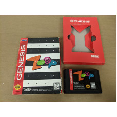 Zoop Sega Genesis Cartridge and Case
