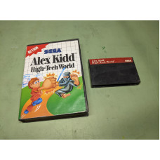 Alex Kidd in High-Tech World Sega Master System Cartridge and Case Alex Kidd in High-Tech World Sega Master System Cartridge and Case