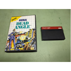 Dead Angle Sega Master System Cartridge and Case Dead Angle Sega Master System Cartridge and Case