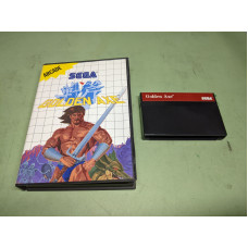 Golden Axe Sega Master System Cartridge and Case Golden Axe Sega Master System Cartridge and Case