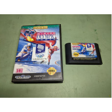 Winter Olympic Games Lillehammer 94 Sega Genesis Cartridge and Case Winter Olympic Games Lillehammer 94 Sega Genesis Cartridge and Case