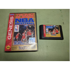 Tecmo Super NBA Basketball Sega Genesis Cartridge and Case Tecmo Super NBA Basketball Sega Genesis Cartridge and Case