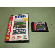 College Football's National Championship Sega Genesis Cartridge and Case